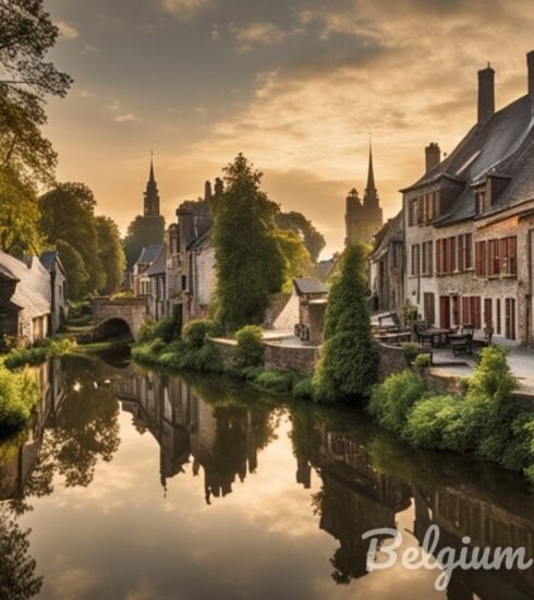 Belgium hidden villages, scenic.